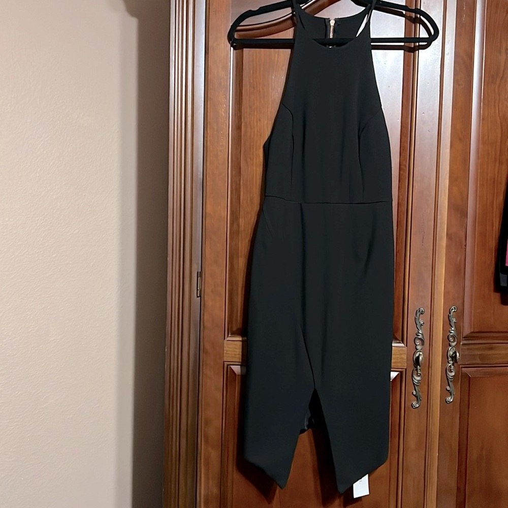 PASDUCHAS black midi dress Size 8